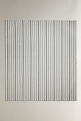 STRIPED COTTON BLANKET