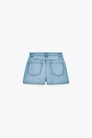 JUPE-CULOTTE EN JEAN TRF