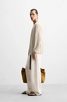 GILET STRUCTURÉ AVEC LIN