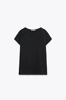 SLUB COTTON T-SHIRT