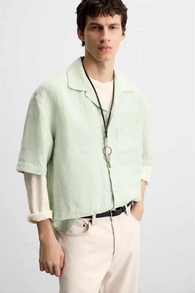 CHEMISE 100 % LIN