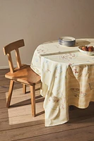 STRIPED TABLEWARE PRINT TABLECLOTH
