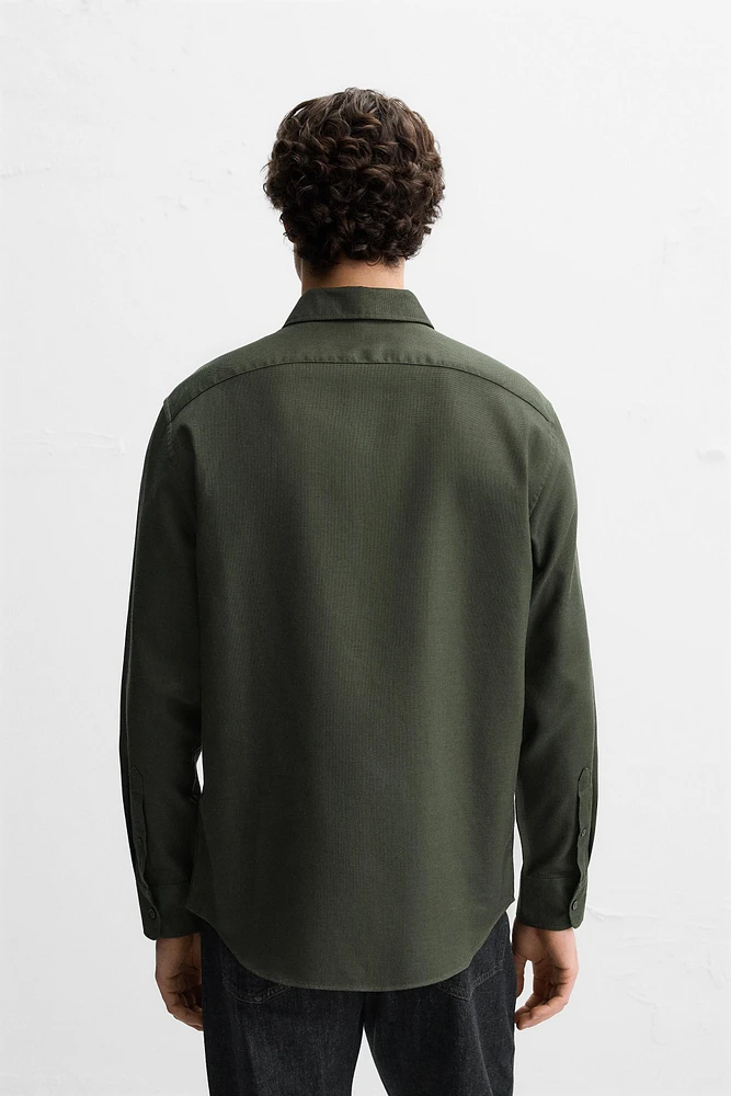 EASY CARE TEXTURED SHIRT