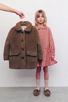 LONG FAUX SHEARLING COAT LIMITED EDITION