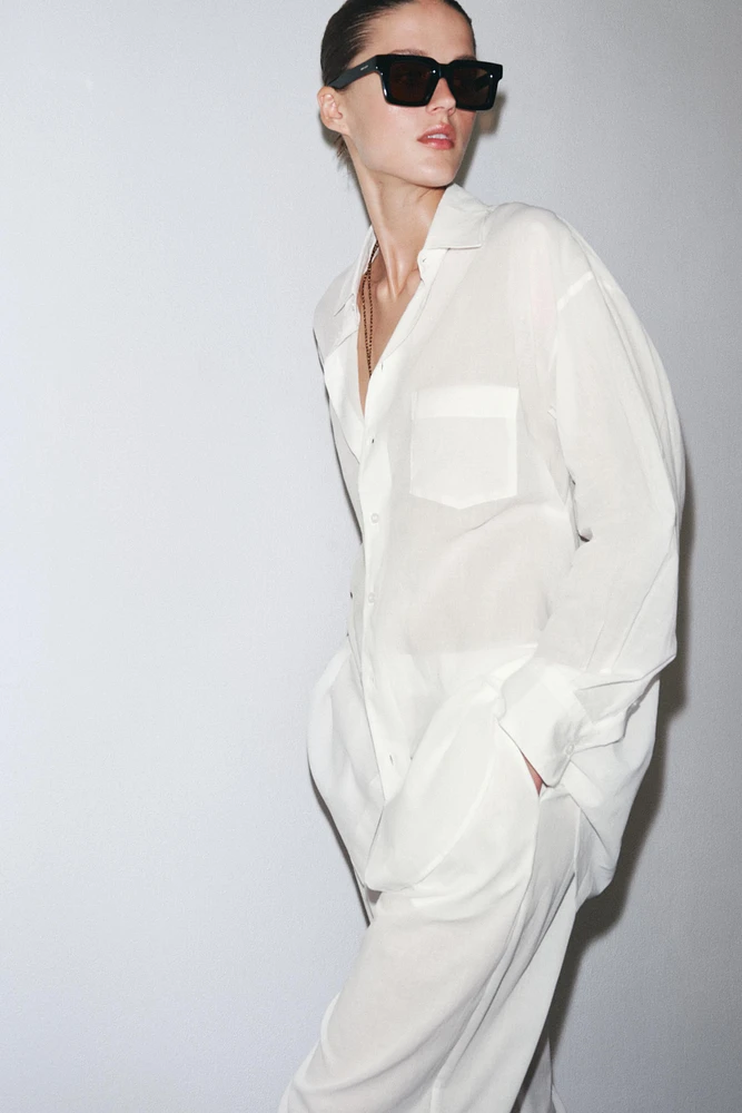 CHEMISE COUPE OVERSIZE COLLECTION ZW