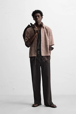 CHEMISE STRUCTURE BRODÉ