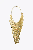 COLLIER CASCADE PIÈCES FANTAISIE