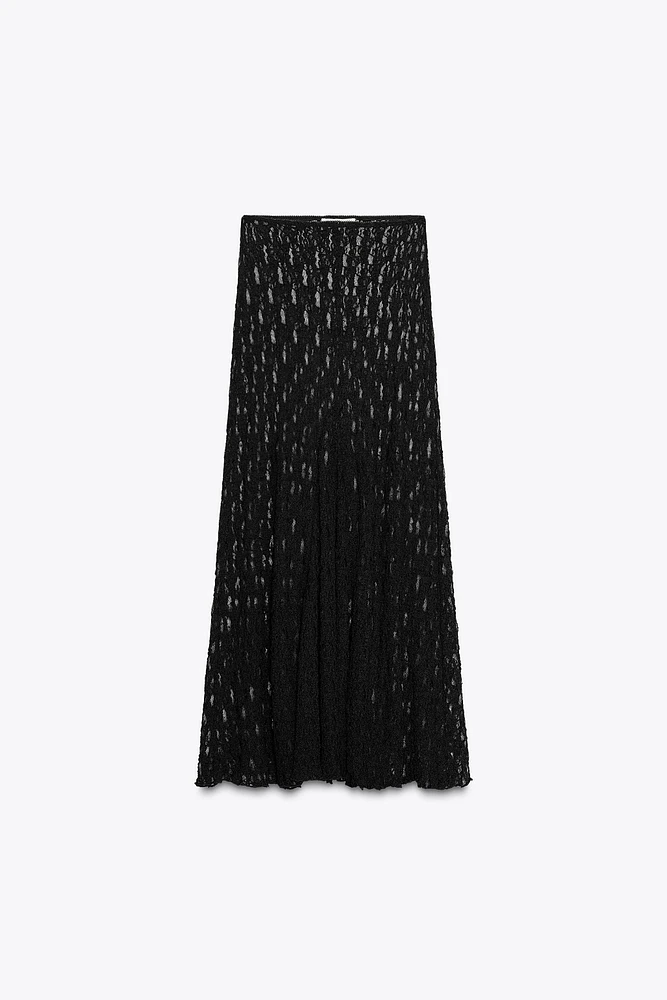 LONG LACE SKIRT