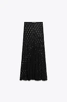 LONG LACE SKIRT