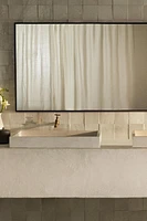 WALL MIRROR WITH METAL FRAME