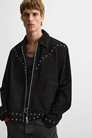 SUEDE LEATHER JACKET