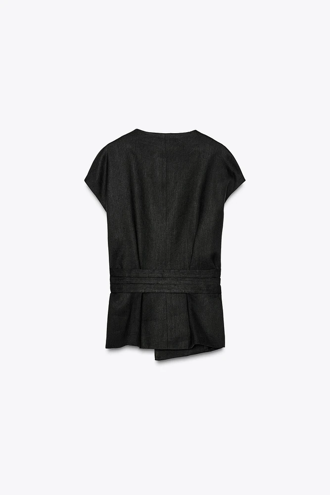 ZW COLLECTION LINEN VEST