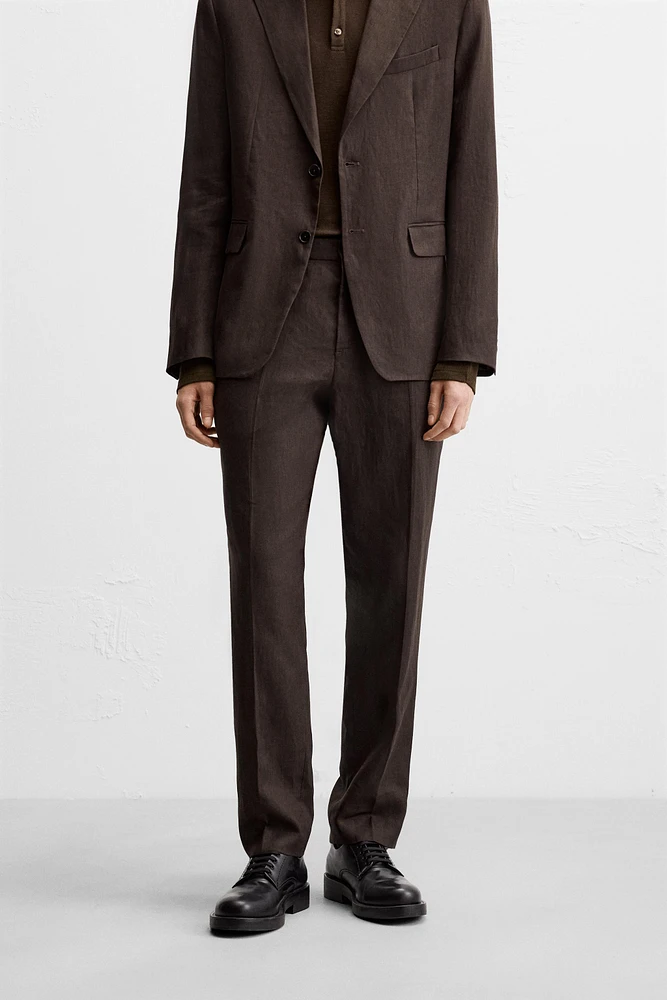 SUIT PANTS 100% LINEN