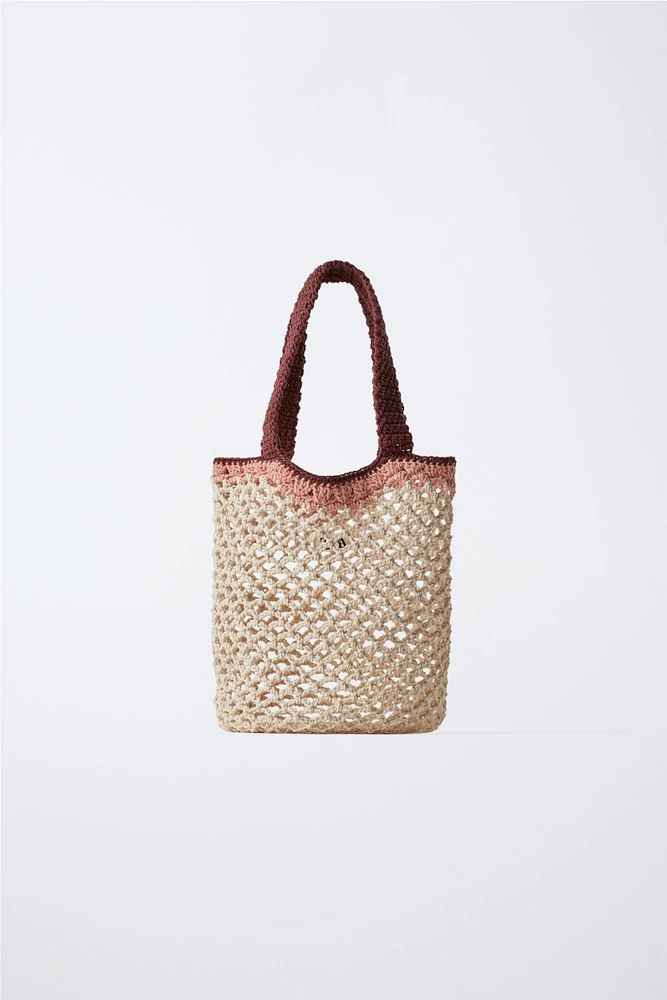 SAC À MAIN EN CROCHET
