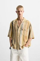 STRIPED PRINT SHIRT