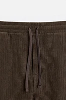 RELAXED FIT JACQUARD SHORTS