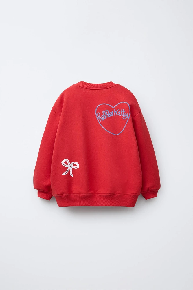 HELLO KITTY © ROPE EMBROIDERY SWEATSHIRT