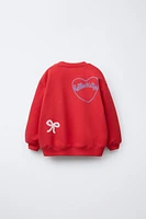 HELLO KITTY © ROPE EMBROIDERY SWEATSHIRT
