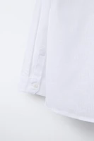 LINEN BLEND SHIRT