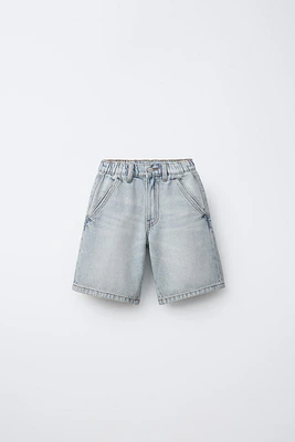 BERMUDA EN DENIM SLOUCHY