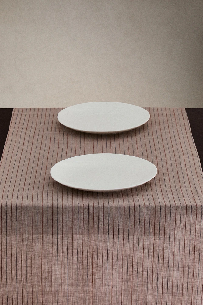 STRIPED LINEN TABLE RUNNER