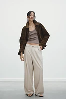 PLEATED PANTS