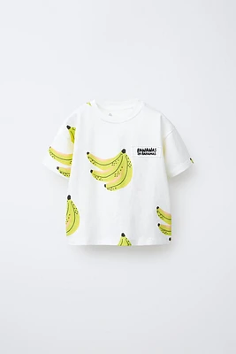 BANANA PRINT T-SHIRT