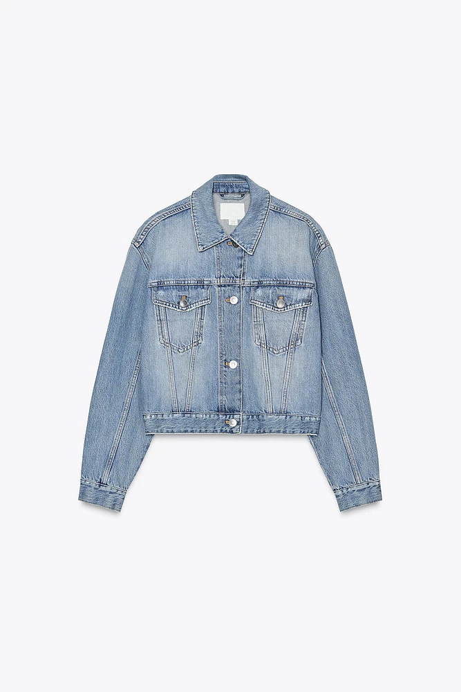 TRF RHINESTONE DENIM JACKET