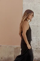 HALTER TIE TOP VEST