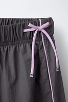 TECHNICAL BOW JOGGER PANTS