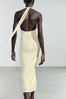 ROBE LONGUE HALTER POLYAMIDE