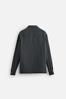 CHEMISE FLUIDE À RAYURES