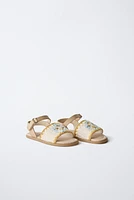 BAREFOOT CROCHETED SANDALS