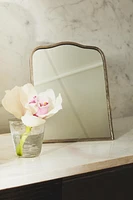 VANITY MIRROR WITH ENGRAVED DETAIL