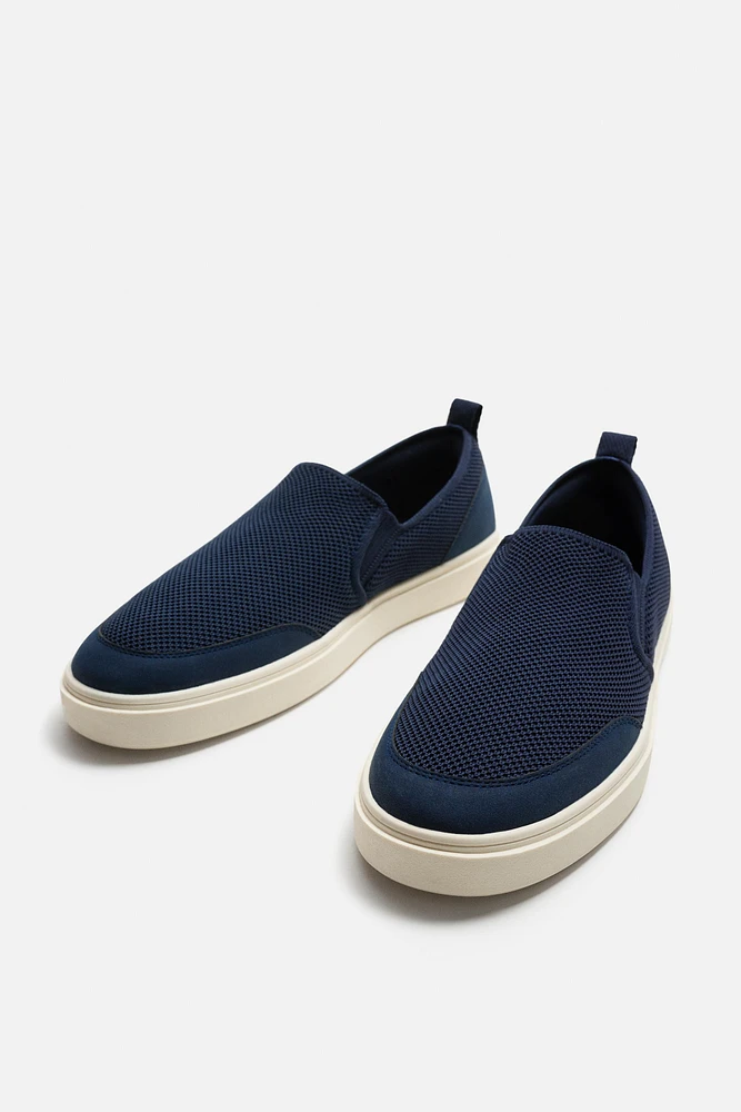 KNIT FABRIC SNEAKERS