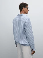 Chemise à rayures regular fit