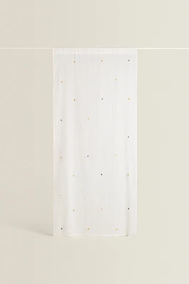 LOW OPACITY TASSEL CURTAIN