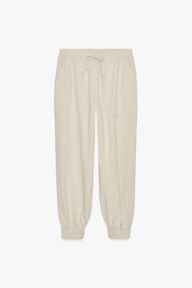 CUFFED HEM PANTS