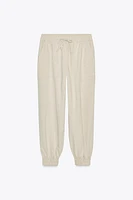 CUFFED HEM PANTS