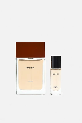 FOR HIM EDT 100 ML (3,38 FL. OZ) + 12 ML (0,41 FL. OZ)