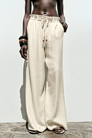 FLOWY WIDE LEG PANTS