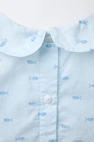 FISH PRINT SHIRT