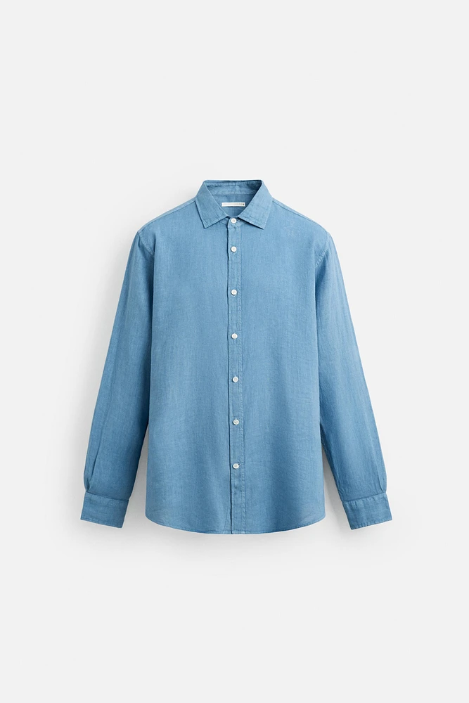 CHEMISE 100 % LIN