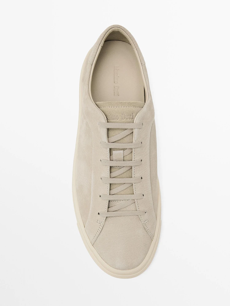 leather trainers