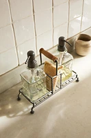 DOUBLE KITCHEN DISPENSER WITH STAND