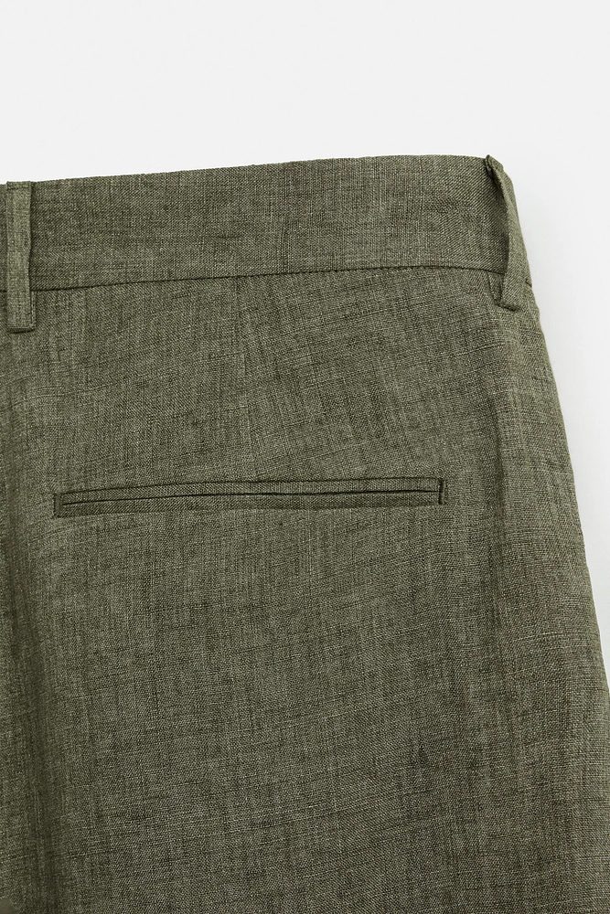 100% LINEN SUIT PANTS