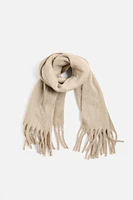 BRUSHED TEXTURED SCARF