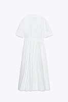 ROBE MIDI EN POPELINE ZW COLLECTION
