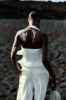 GILET HALTER NŒUD