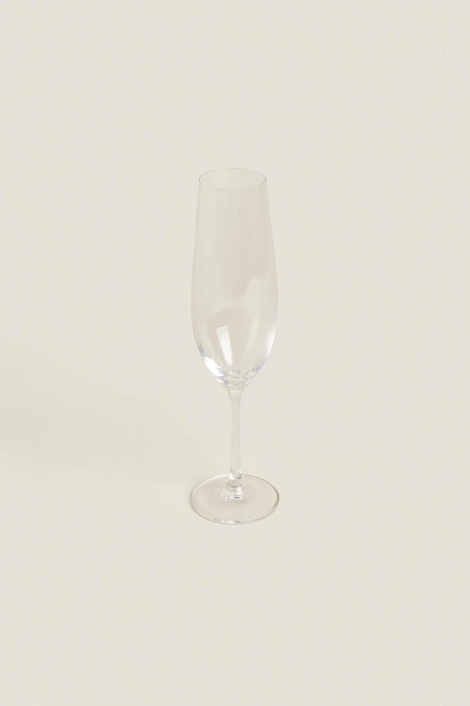 WAVY FLUTE GLASS